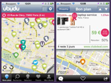 Ubudu Bons Plans, une des meilleures applis de l'app-store dans sa catégorie